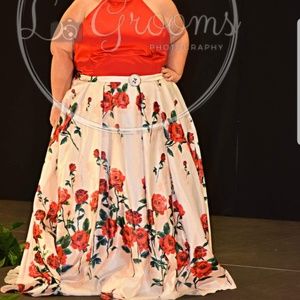 Plus size Milano  prom/pageant dress